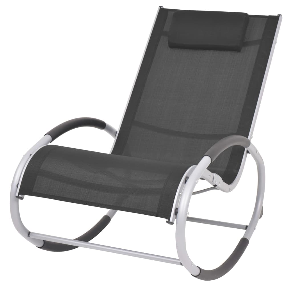 vidaXL Garden Swing Chair Textilene Cream