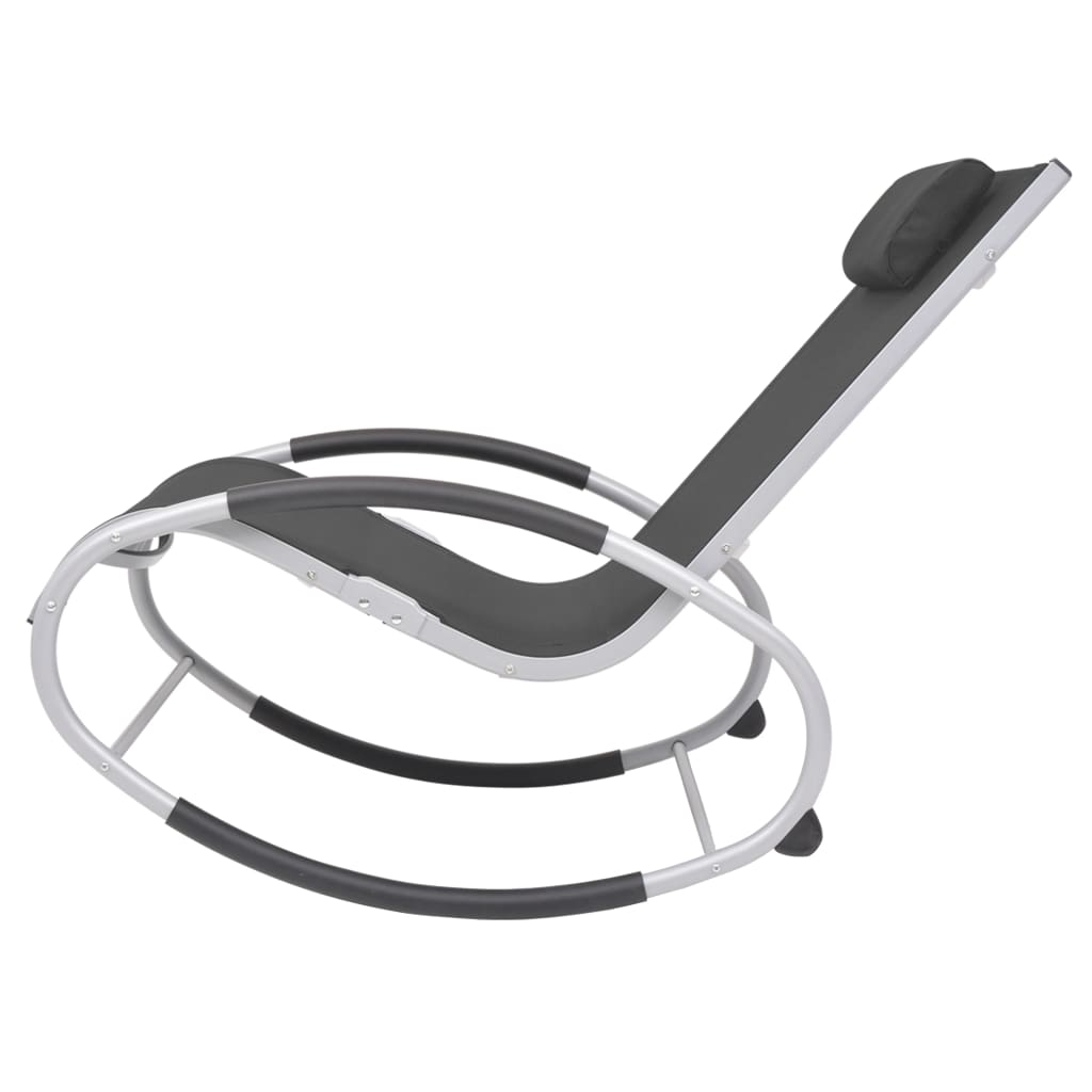 vidaXL Garden Swing Chair Textilene Cream