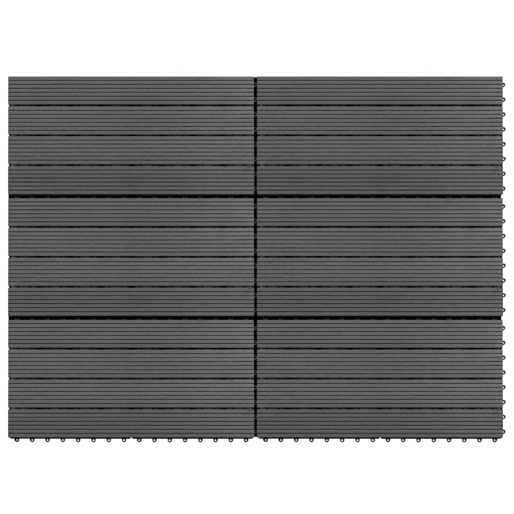 vidaXL Tegels 6 st 1m² 60x30 cm HKC bruin