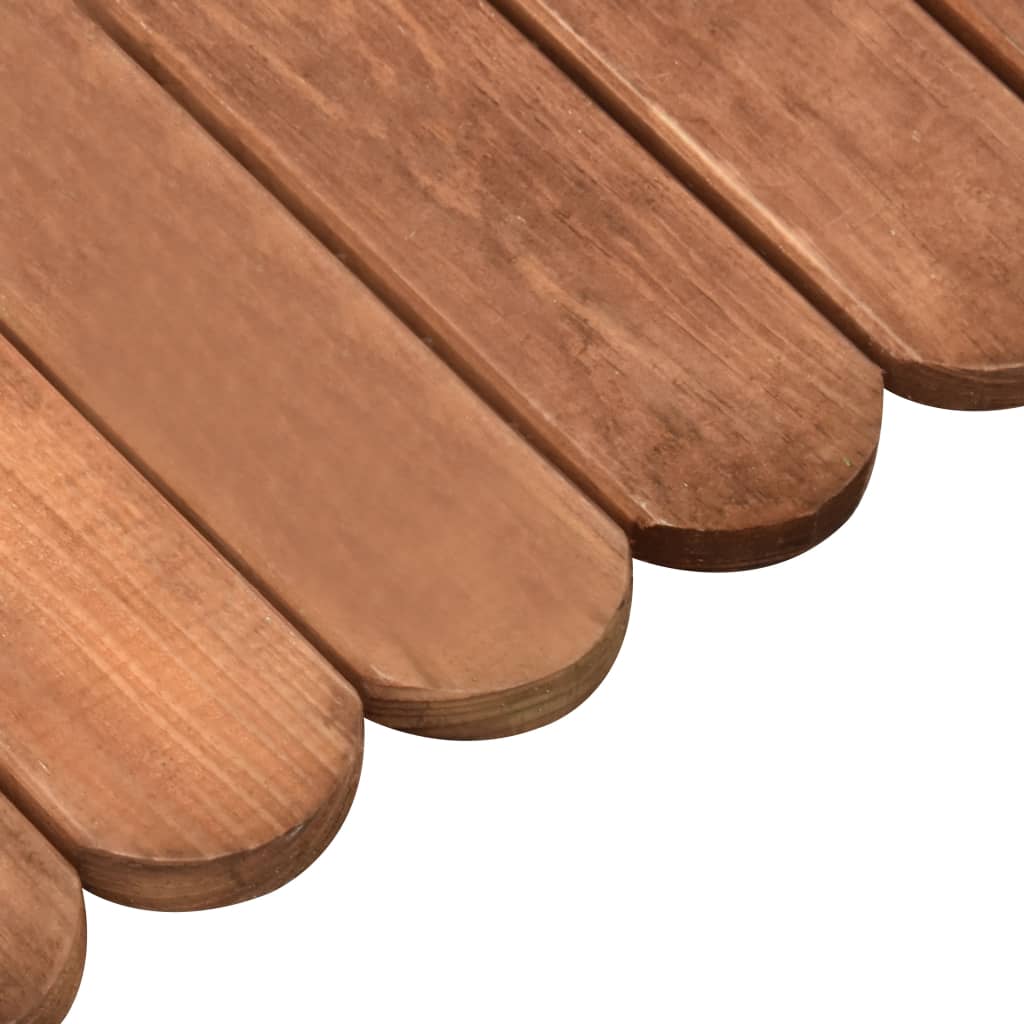 vidaXL Gazonranden 2 st 120 cm geïmpregneerd grenenhout - Aashly