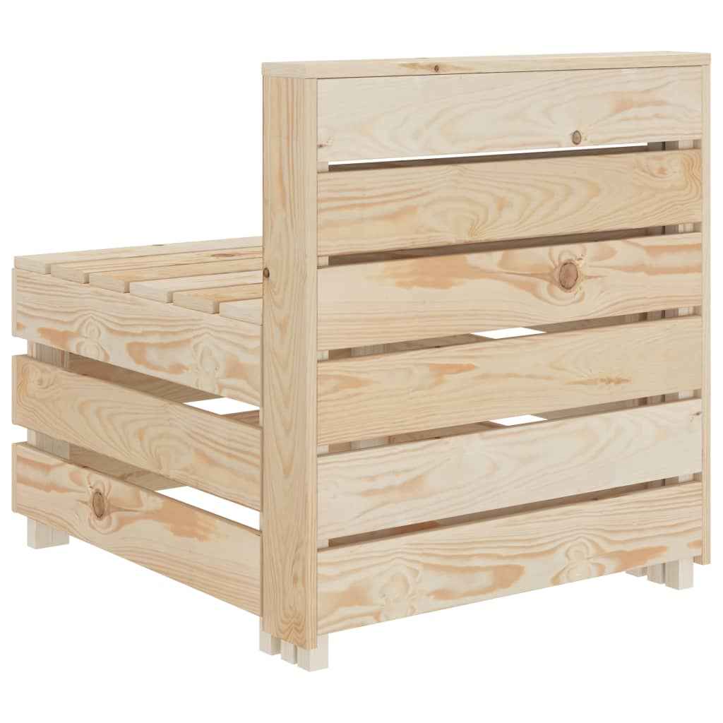 vidaXL Tuinbank pallet hout