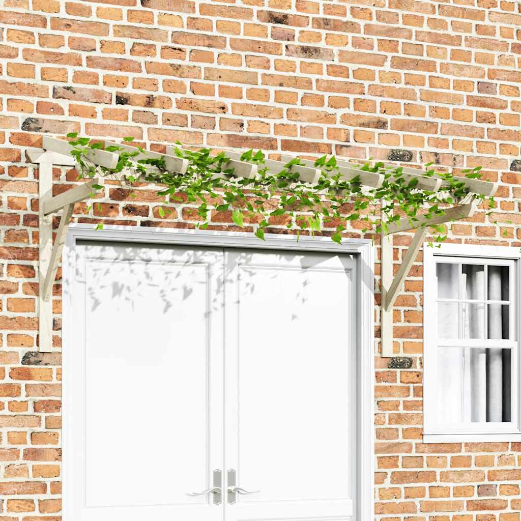 318569 vidaXL Deurluifel 100x100x80 cm geïmpregneerd grenenhout