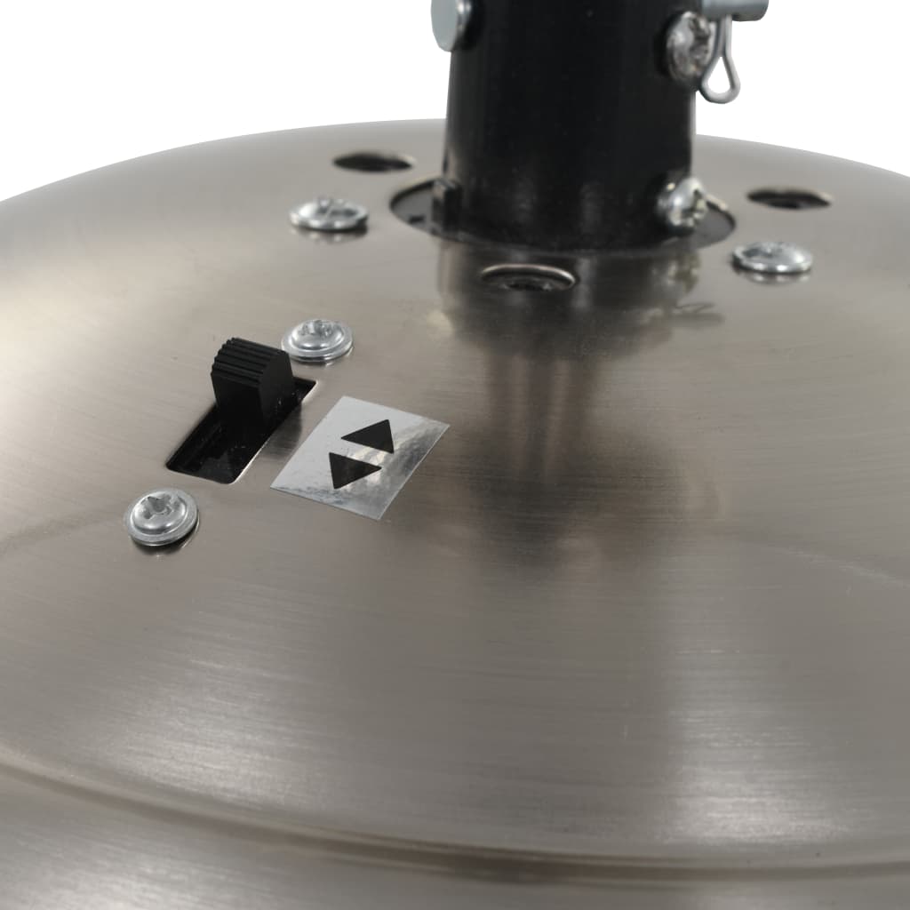 vidaXL Plafondventilator met lamp 128 cm bruin - Aashly
