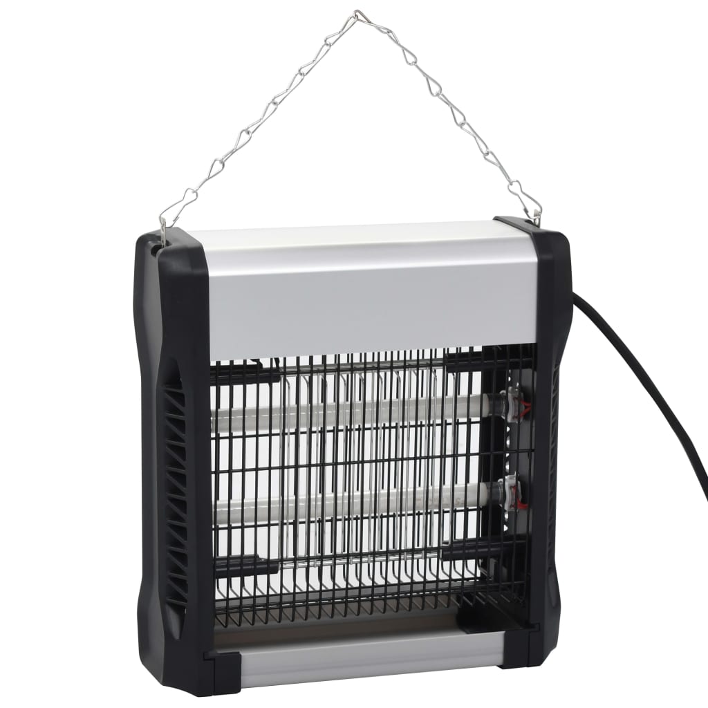 vidaXL Fly Killer 40 W aluminium ABS black