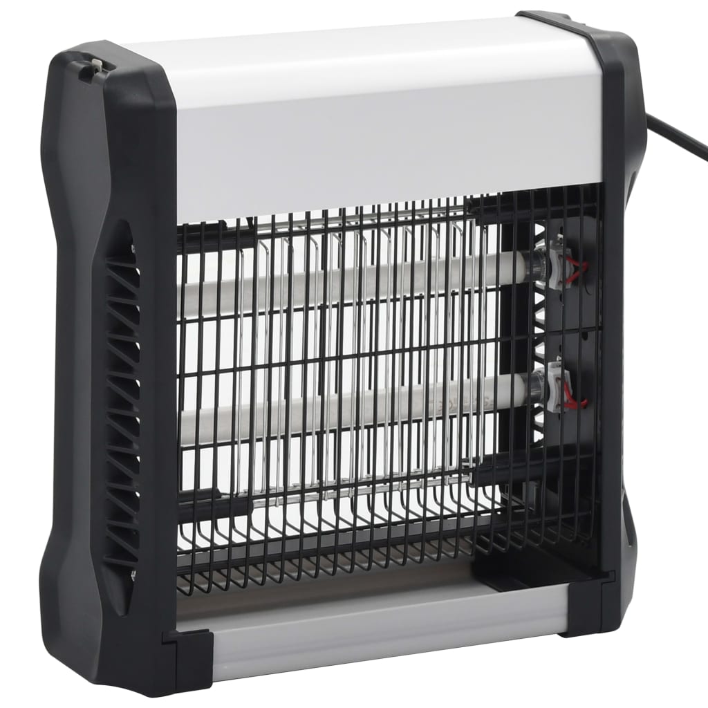 vidaXL Fly Killer 40 W aluminium ABS black