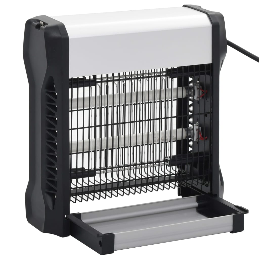 vidaXL Fly Killer 40 W aluminium ABS black