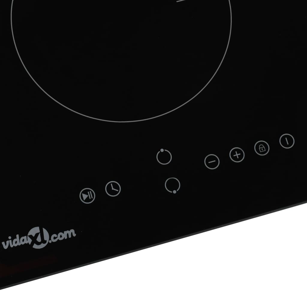 vidaXL Inductiekookplaat Flexizone 2 kookzones aanraakbediening 3500 W - Aashly