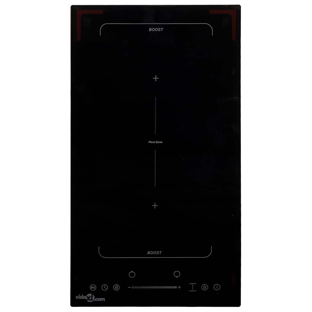 vidaXL Inductiekookplaat Flexizone 2 kookzones aanraakbediening 3500 W - Aashly