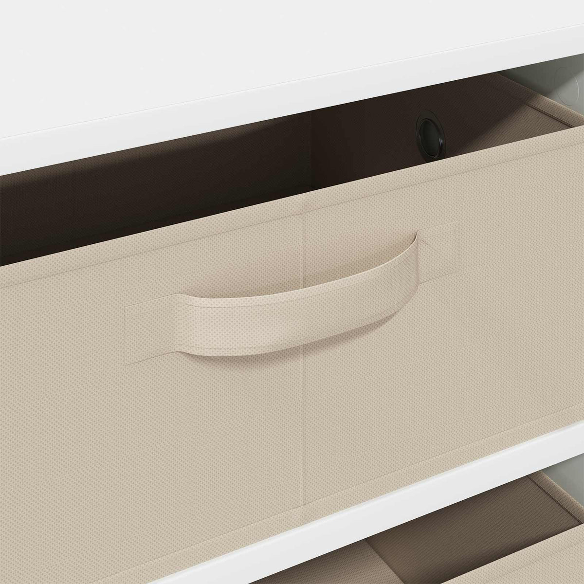 vidaXL Dressoir met lade Wit 60 x 33,5 x 84 cm