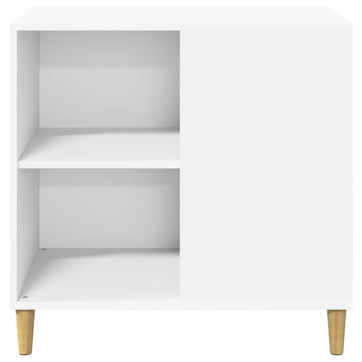 vidaXL Kattenhuis Wit 72 x 42,5 x 70 cm Bewerkt hout