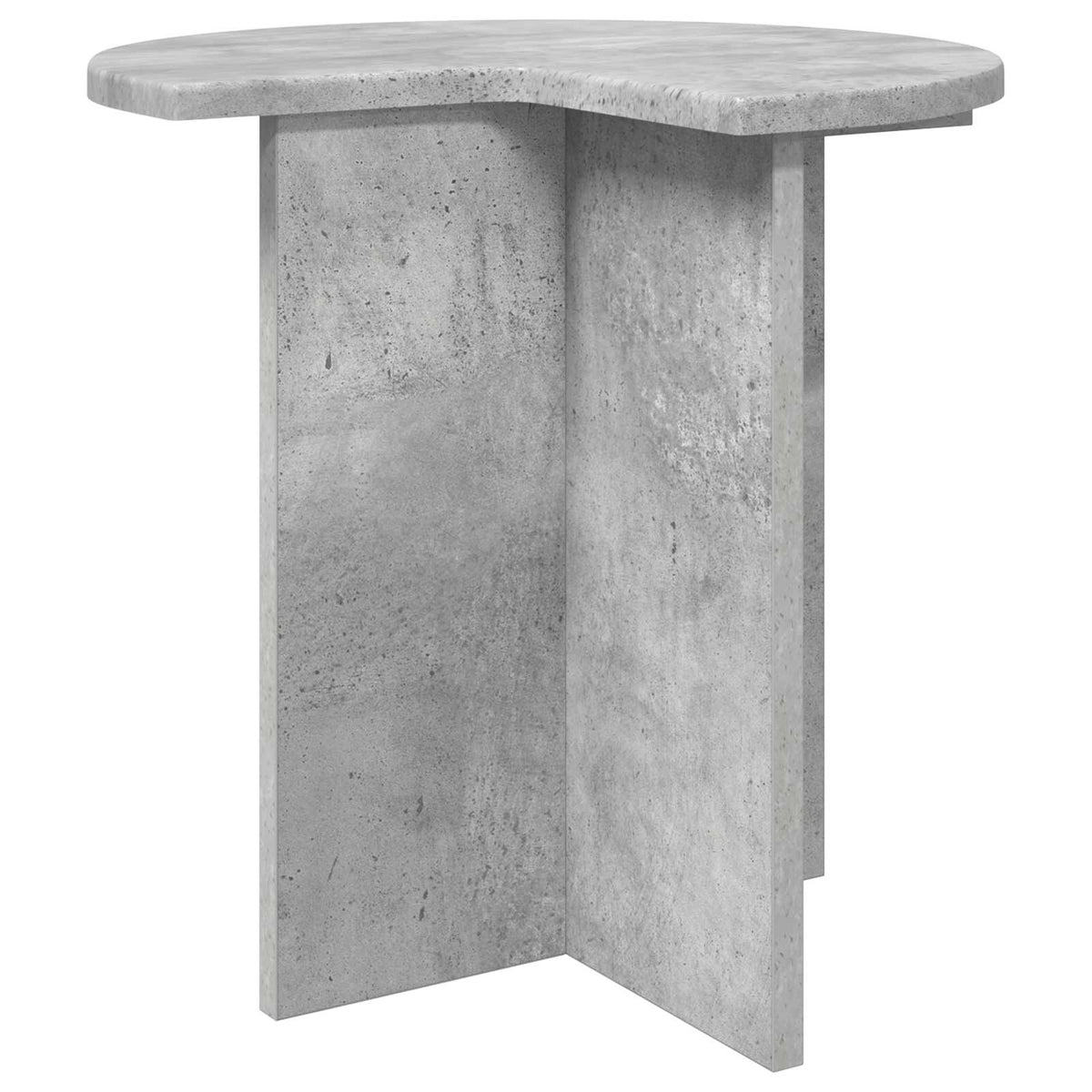 vidaXL Bijzettafel met opslag Wit Ø 39 x 38 cm Bewerkt hout