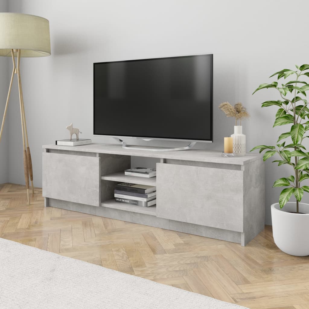vidaXL Tv-meubel 120x30x35,5 cm bewerkt hout gerookt eikenkleurig