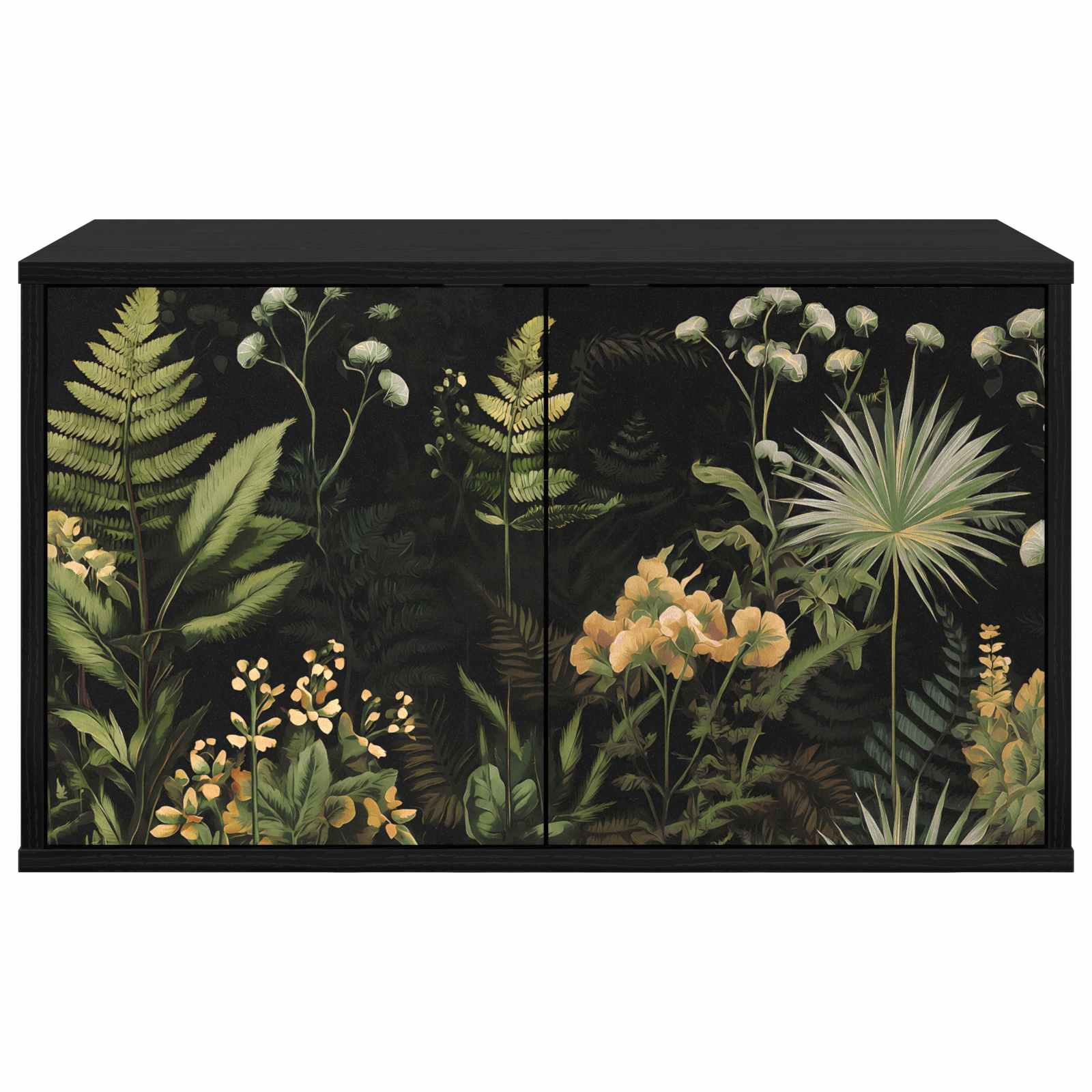vidaXL Wandgemonteerd tv-meubel RHENEN 69 x 33 x 40 cm Sonoma Eiken
