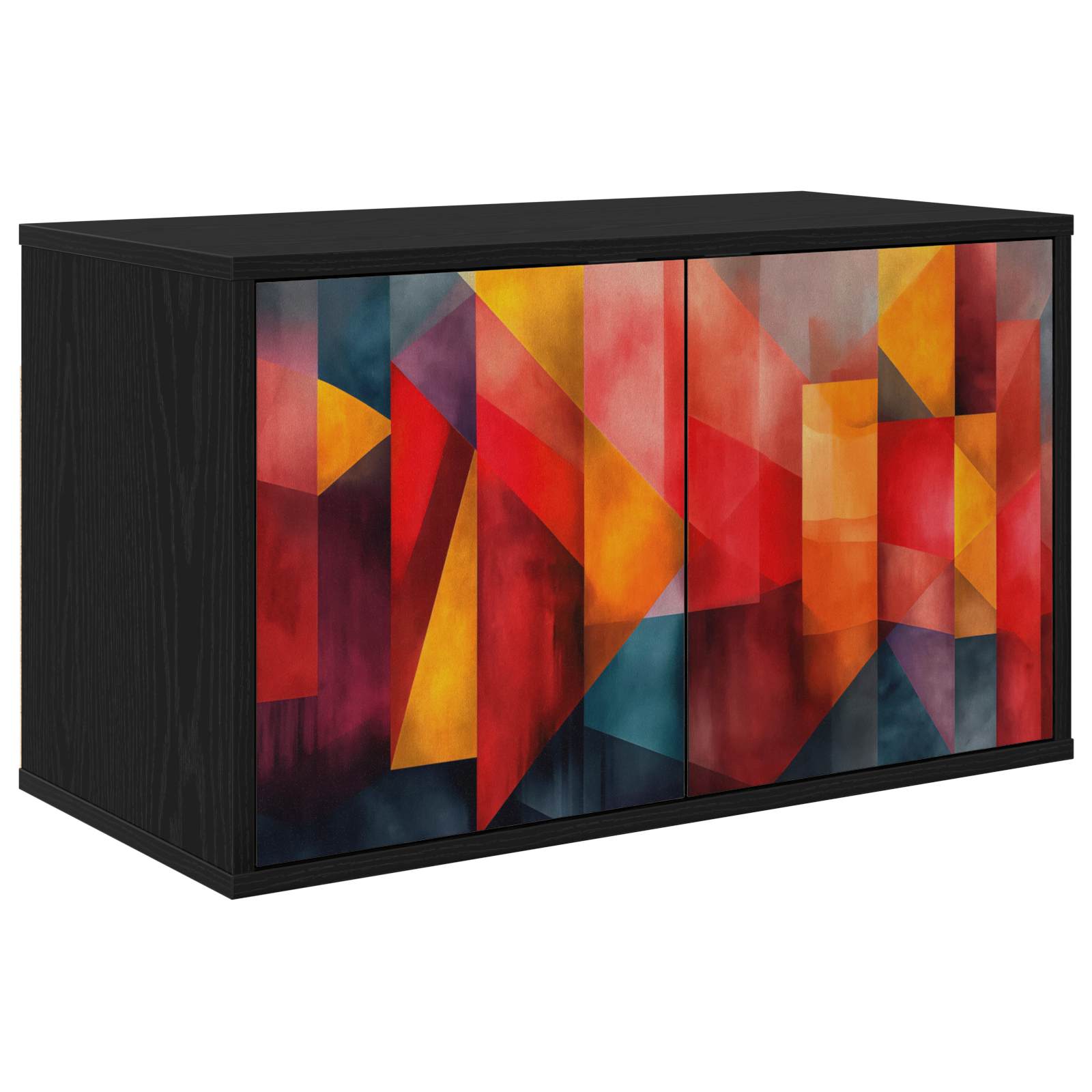 vidaXL Wandgemonteerd tv-meubel RHENEN 69 x 33 x 40 cm Sonoma Eiken