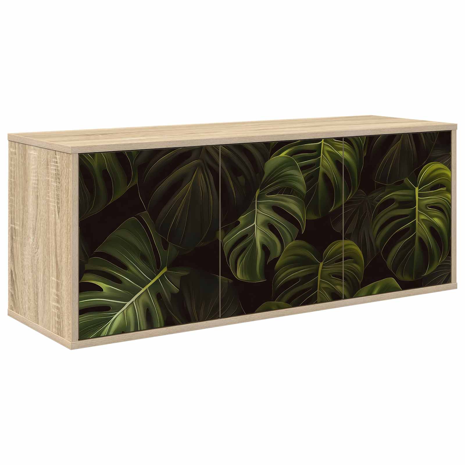vidaXL Wandgemonteerd tv-meubel RHENEN 102 x 33 x 40 cm Sonoma Eiken