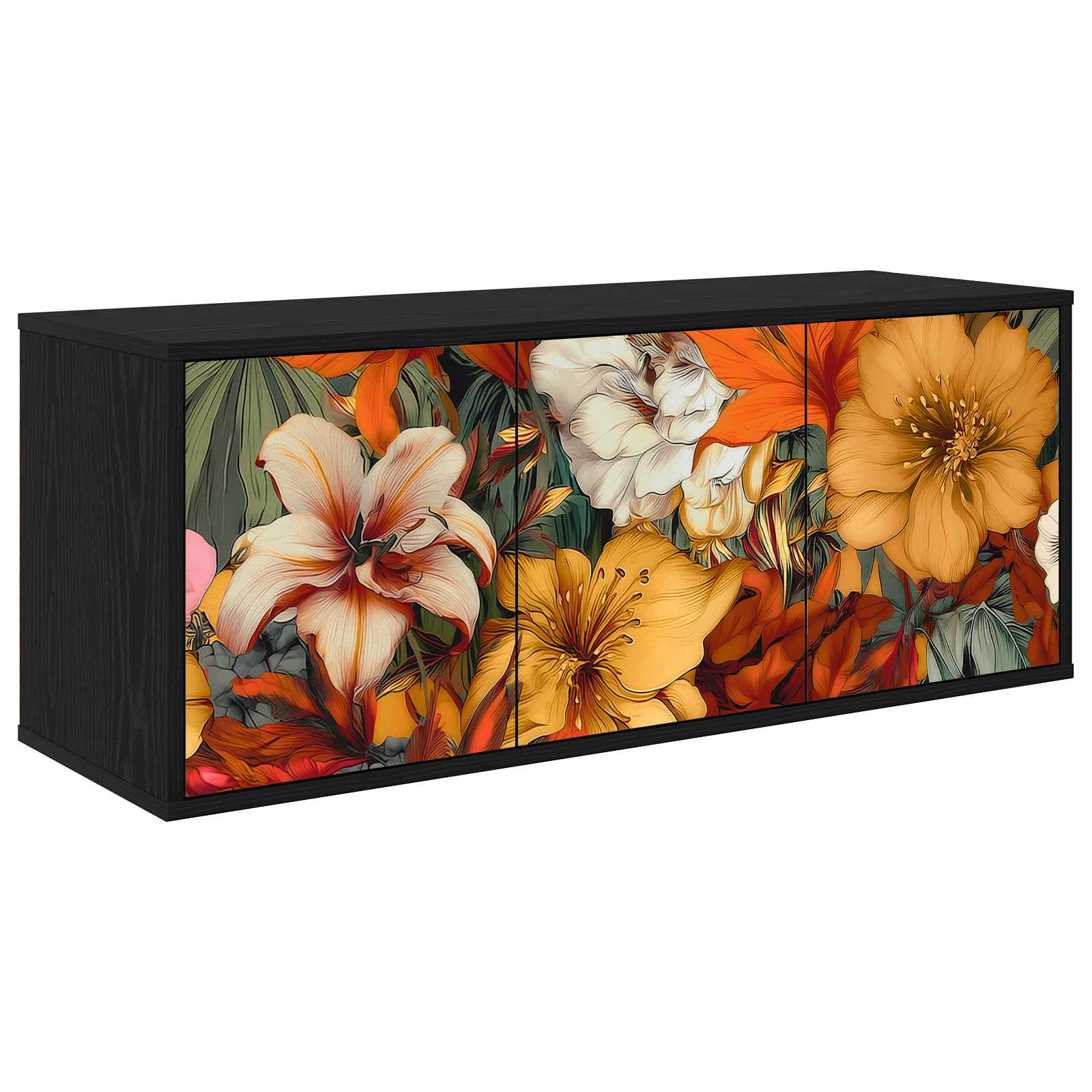 vidaXL Wandgemonteerd tv-meubel RHENEN 102 x 33 x 40 cm Sonoma Eiken