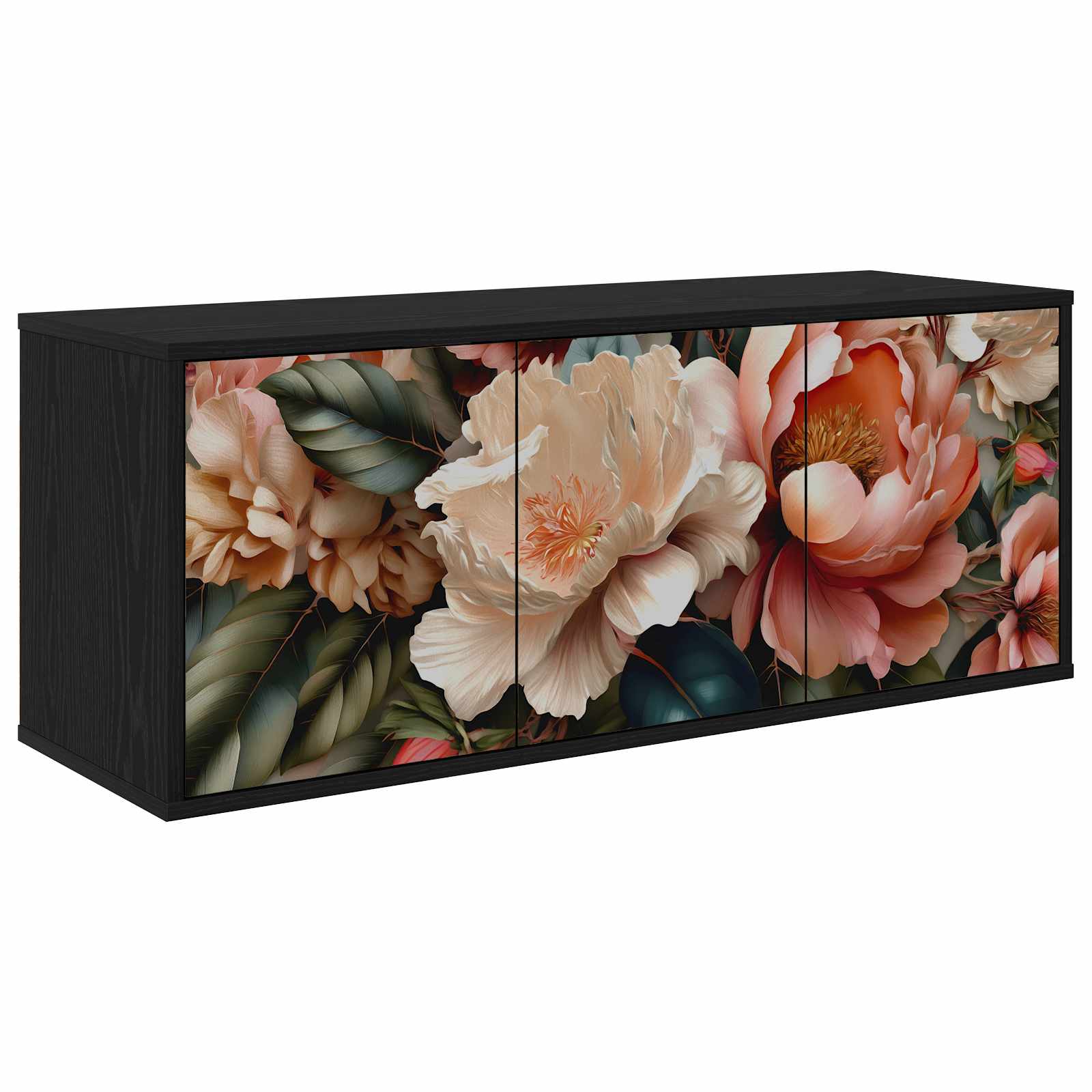 vidaXL Wandgemonteerd tv-meubel RHENEN 102 x 33 x 40 cm Sonoma Eiken