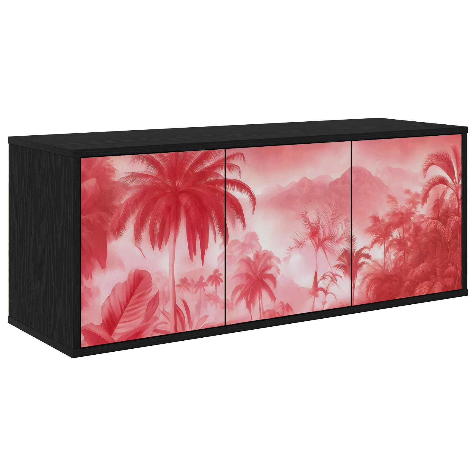 vidaXL Wandgemonteerd tv-meubel RHENEN 102 x 33 x 40 cm Sonoma Eiken
