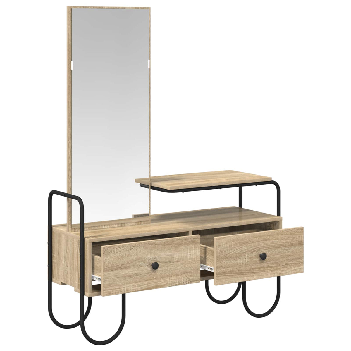 vidaXL Plafondtafel Sonoma Eiken 100 x 36,5 x 136 cm Bewerkt hout