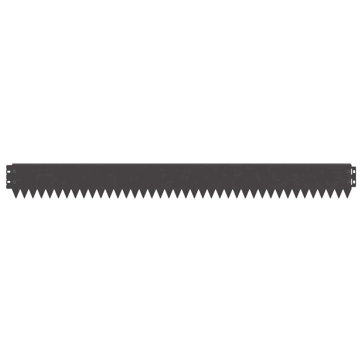 vidaXL Gazonrand 10 pcs 103 x 10 cm Staal Zwart