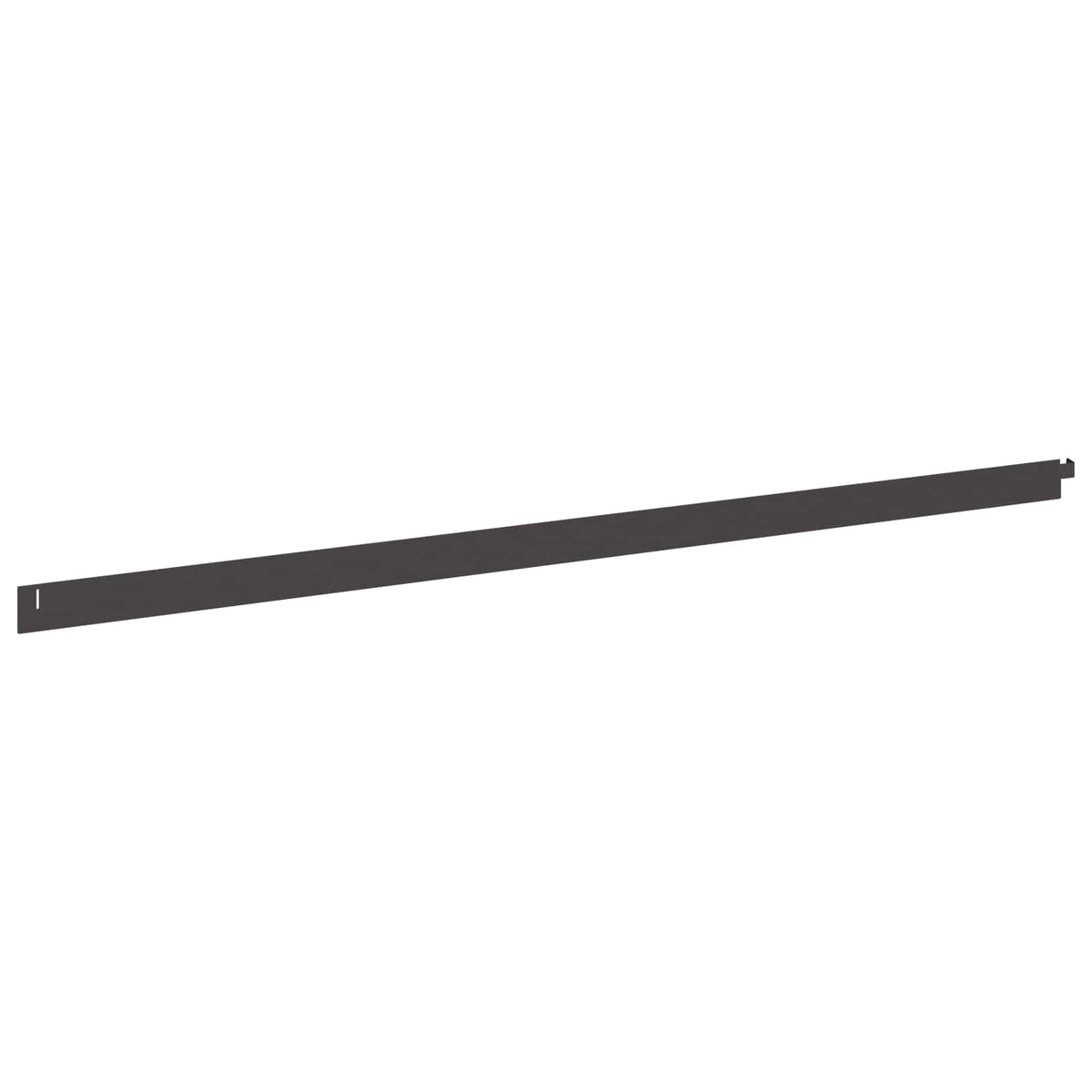 vidaXL Gazonrand 10 pcs 102 x 4 x 4 cm Staal Wit