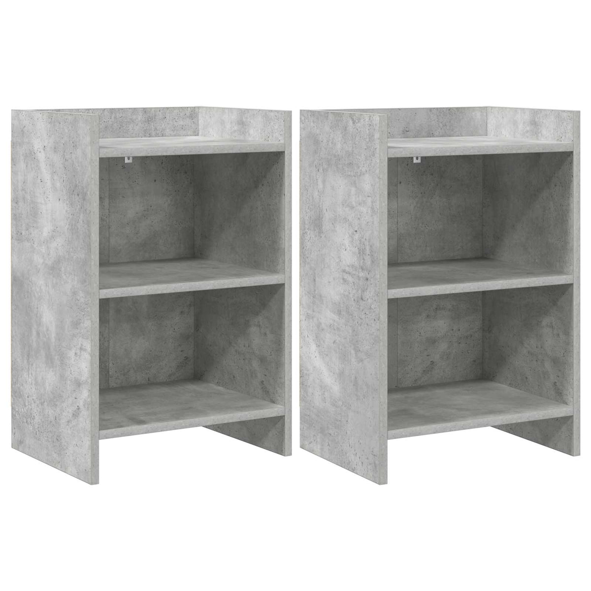vidaXL Nachtkastjes Wit 40 x 30 x 60 cm Bewerkt hout