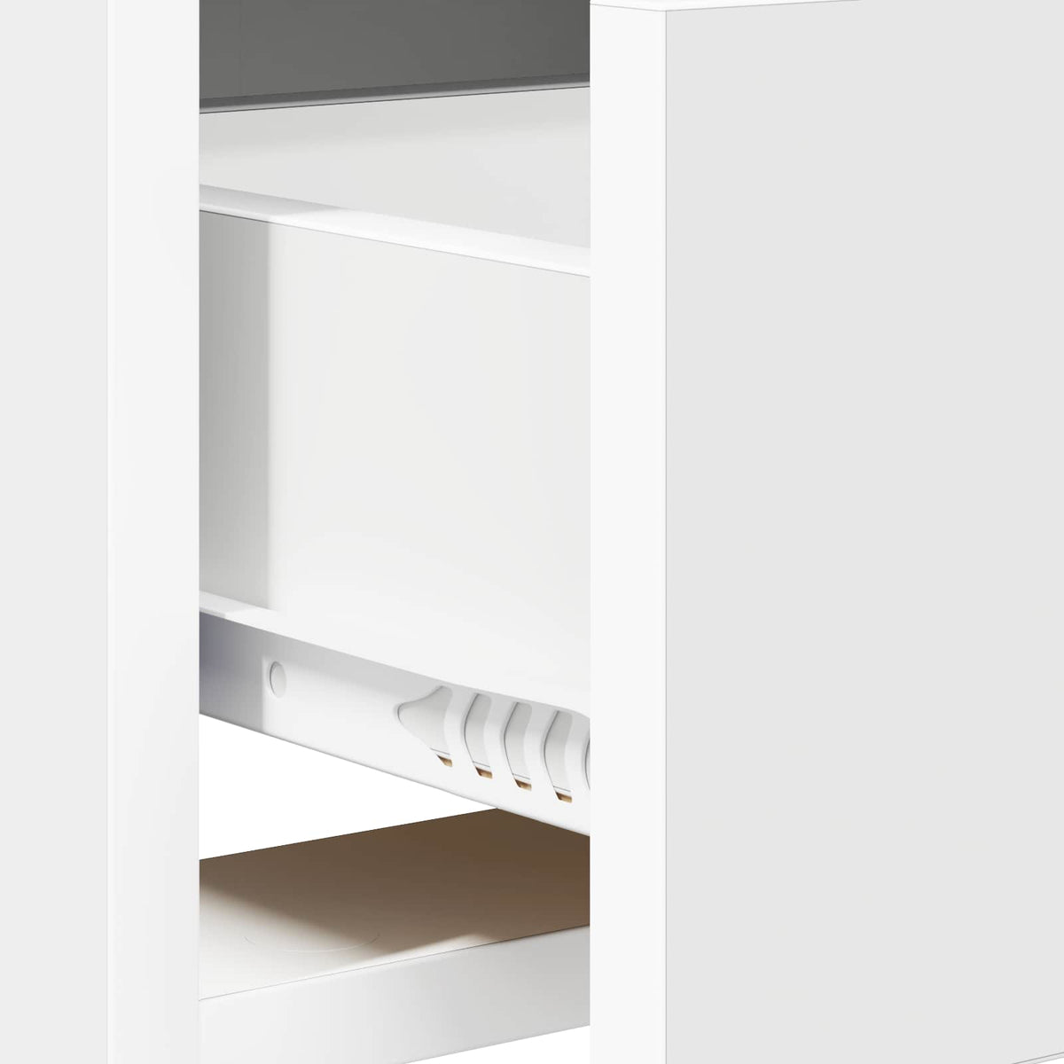 vidaXL TV-kast 100 x 33 x 47 cm Wit Bewerkt hout