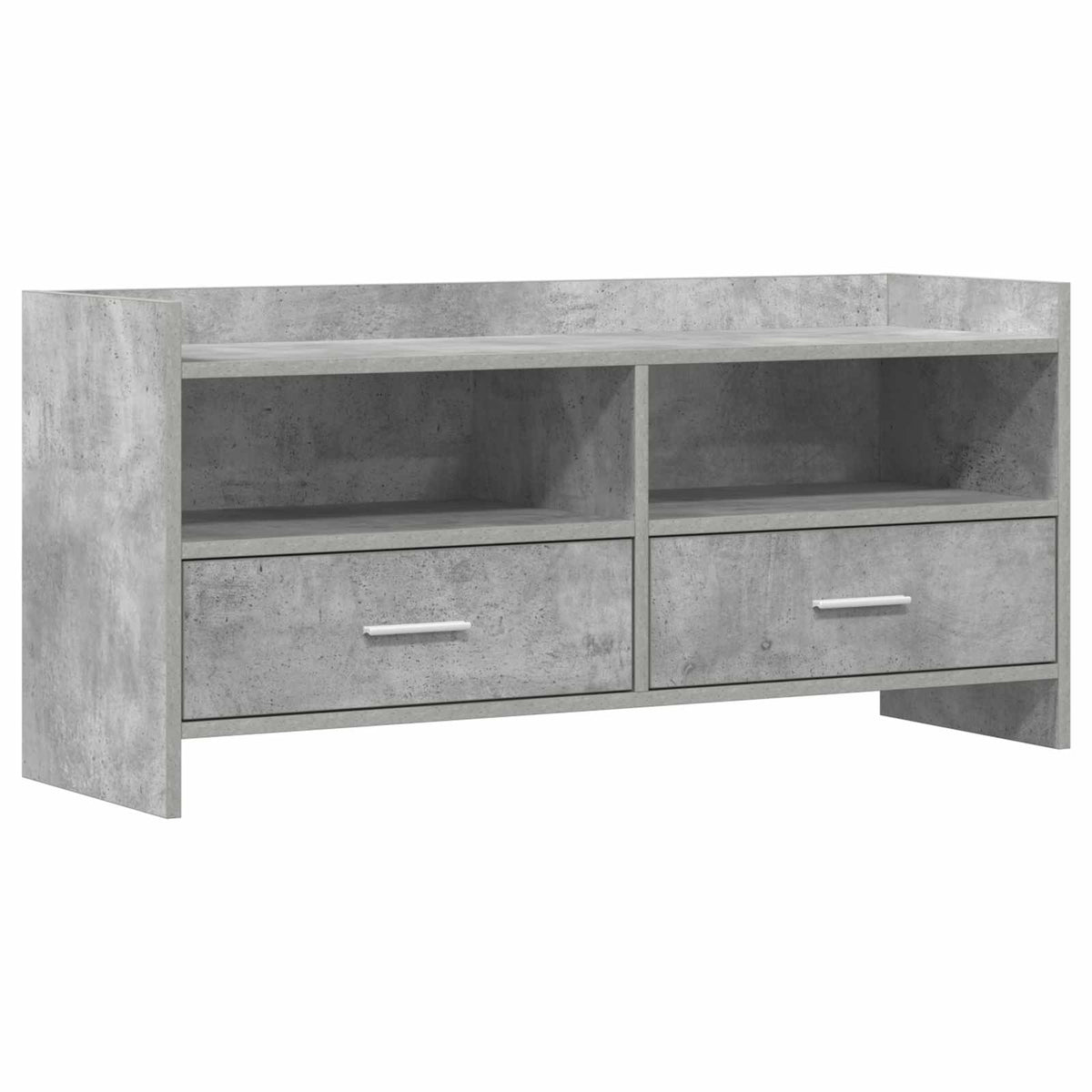 vidaXL TV-kast 100 x 33 x 47 cm Wit Bewerkt hout
