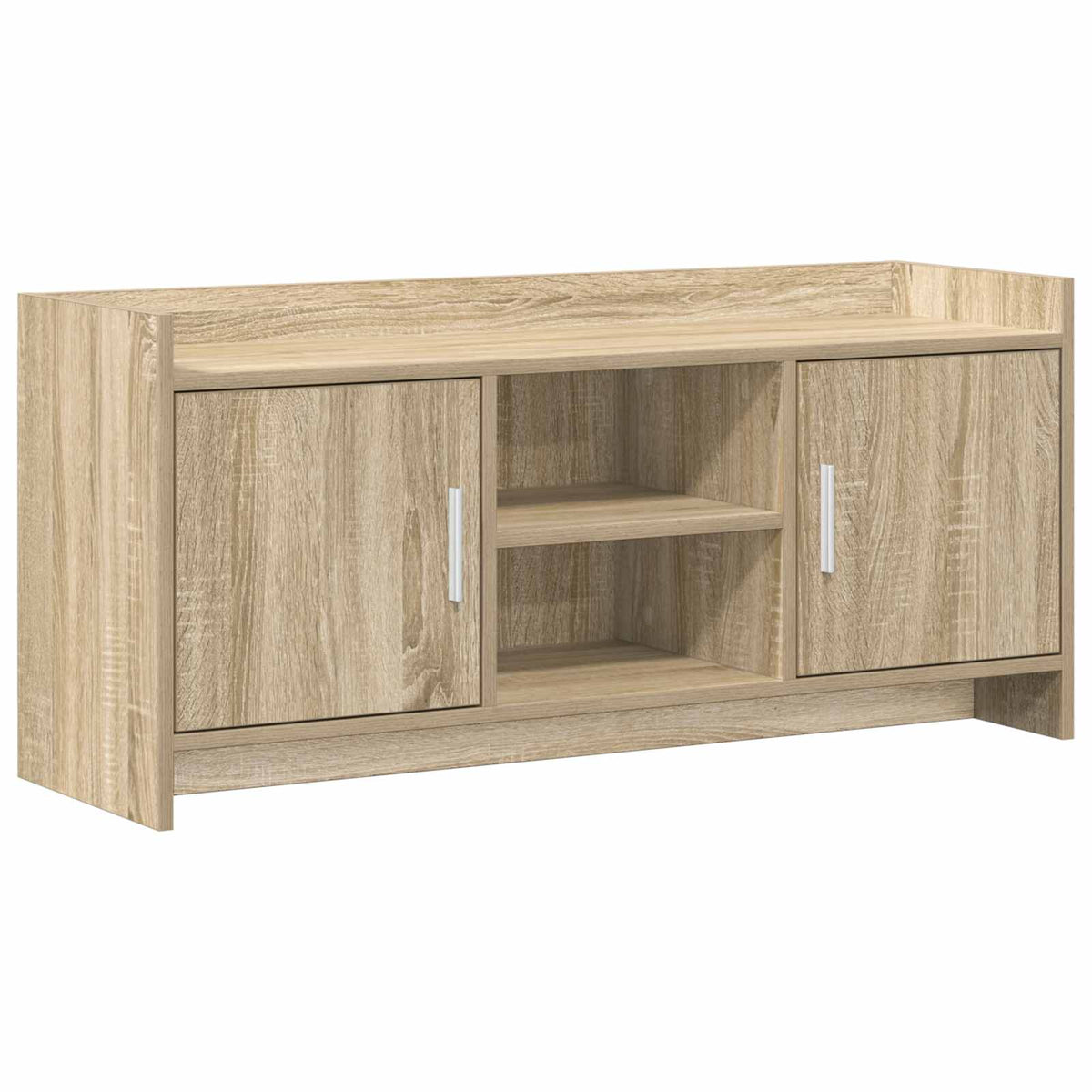 vidaXL TV-kast 102 x 33 x 47 cm Wit Bewerkt hout