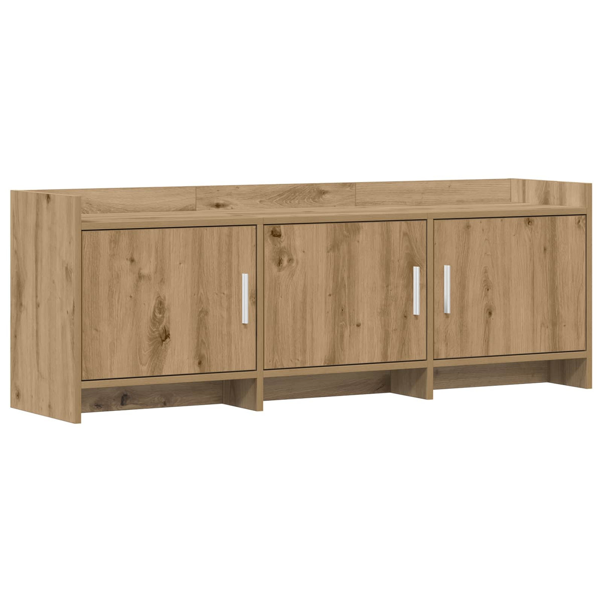 vidaXL TV-kast 102 x 33 x 47 cm Wit Bewerkt hout