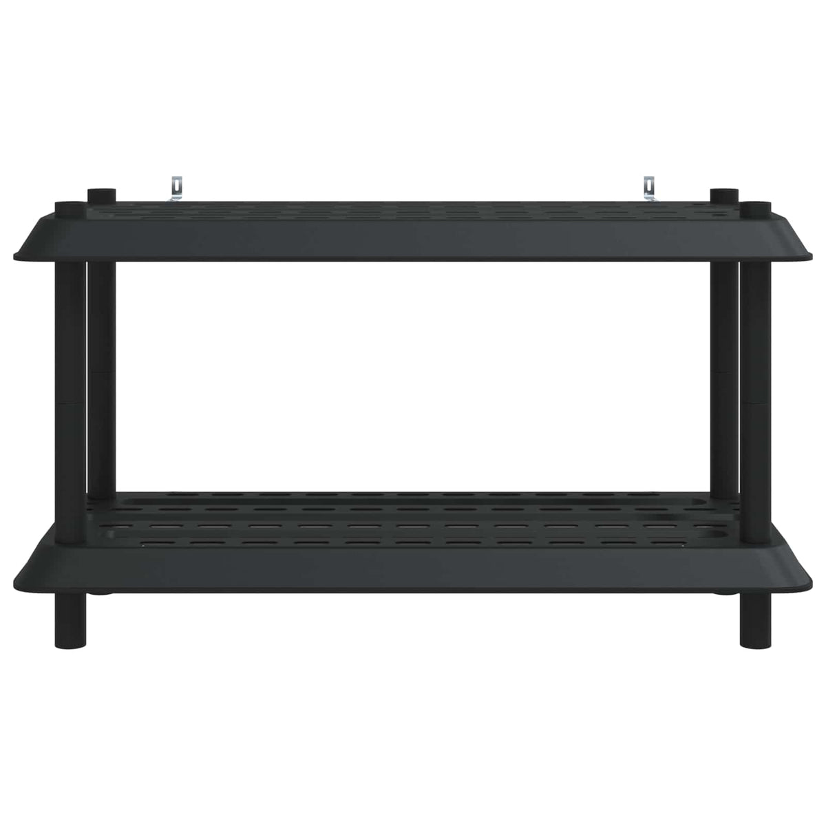 vidaXL Plankenunit 2-laags 100 x 40 x 55,5 cm PP Antracietkleurig