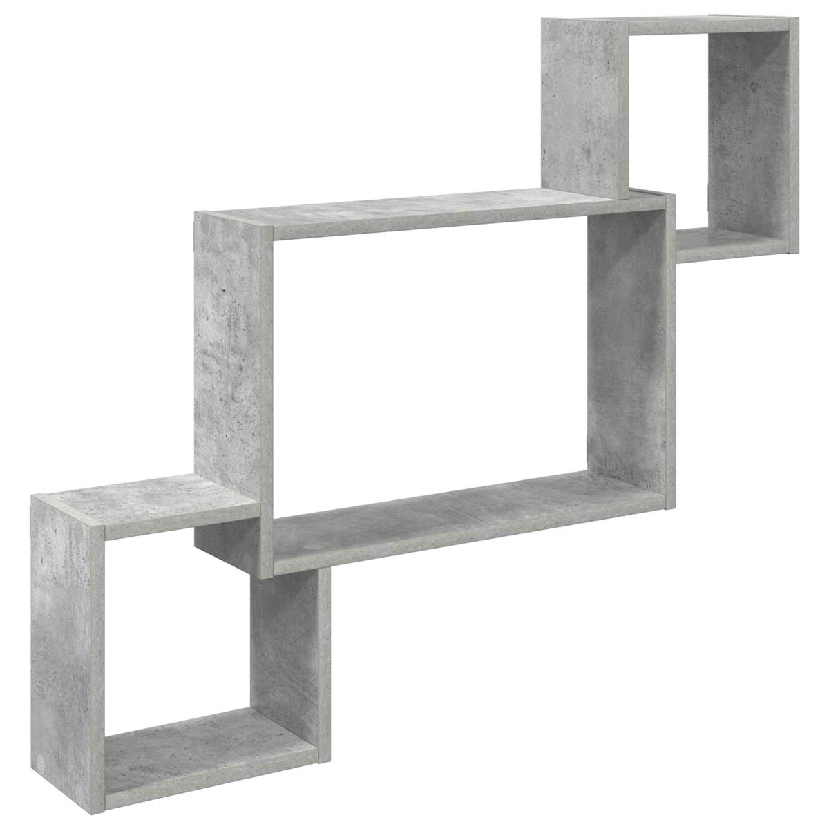 vidaXL Wandplank Muurmontage Wit 91,5 x 15 x 76 cm Bewerkt hout