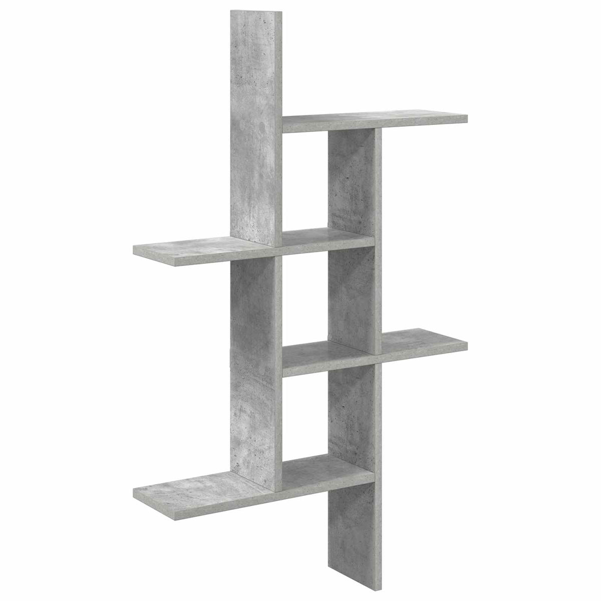 vidaXL Wandplank Wit 61 x 15 x 102 cm Bewerkt hout