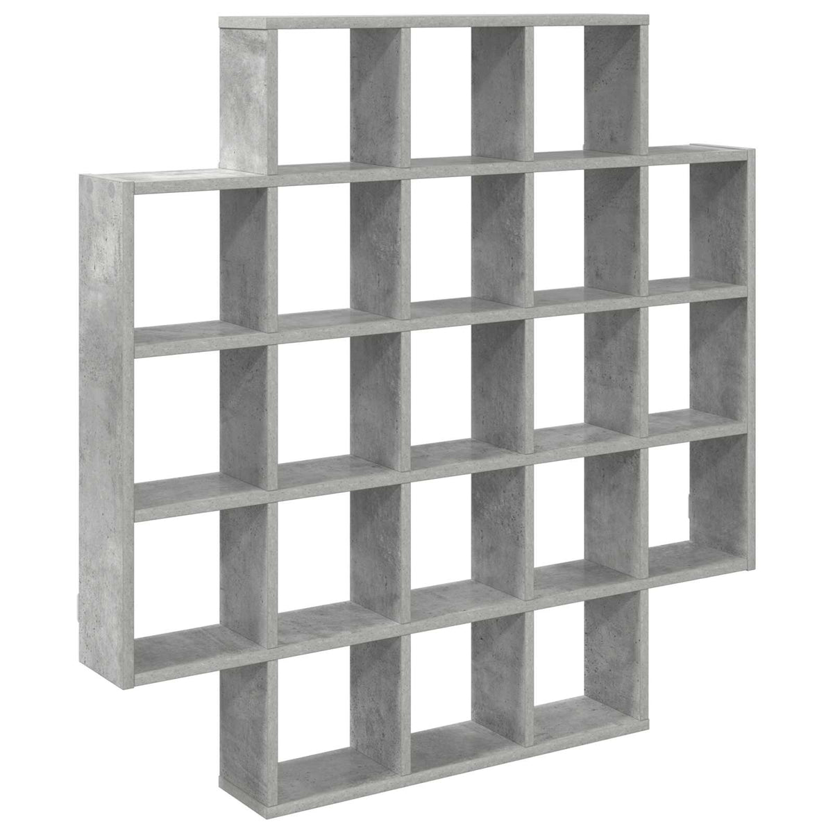 vidaXL Wandplank Wit 100 x 13 x 100 cm Bewerkt hout