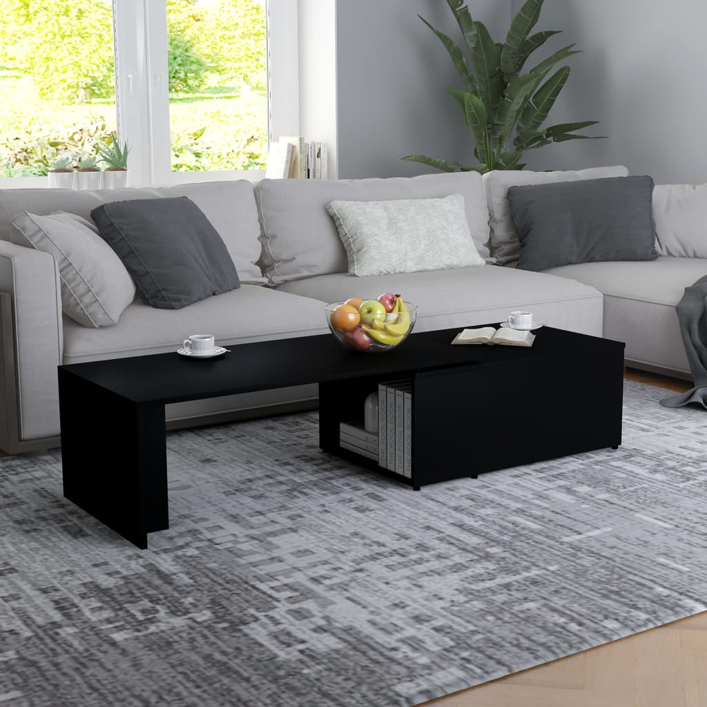 vidaXL Salontafel 150x50x35 cm bewerkt hout artisanaal eikenkleur - Aashly