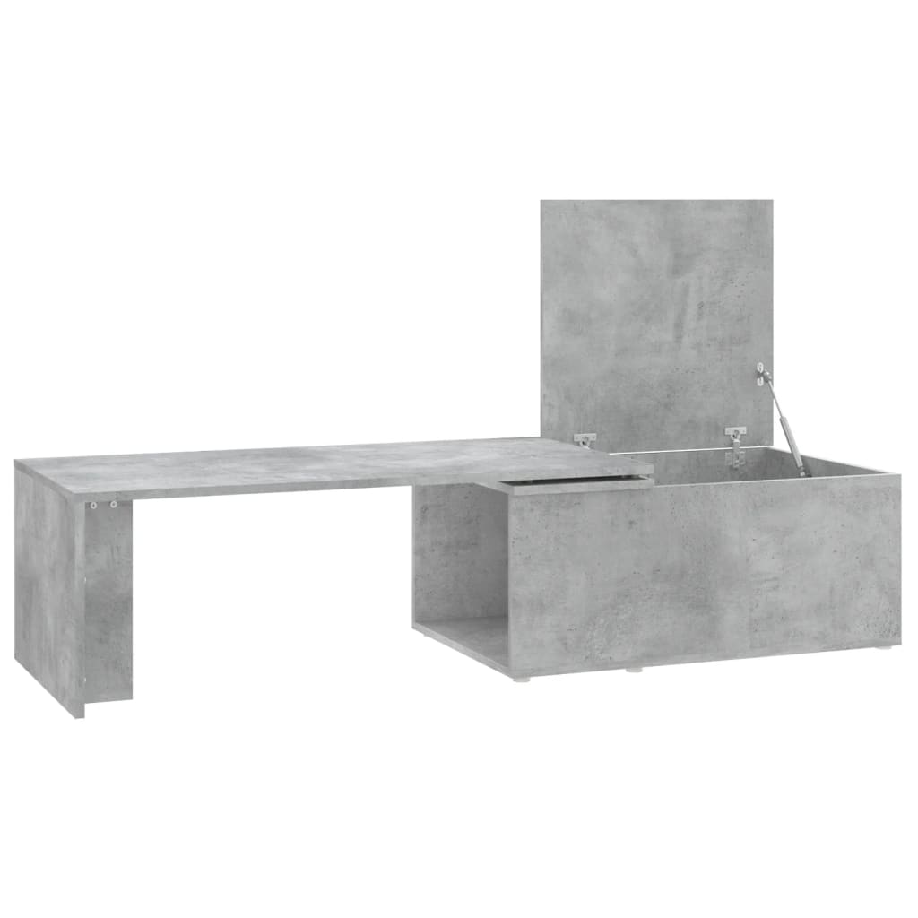 vidaXL Salontafel 150x50x35 cm bewerkt hout artisanaal eikenkleur - Aashly