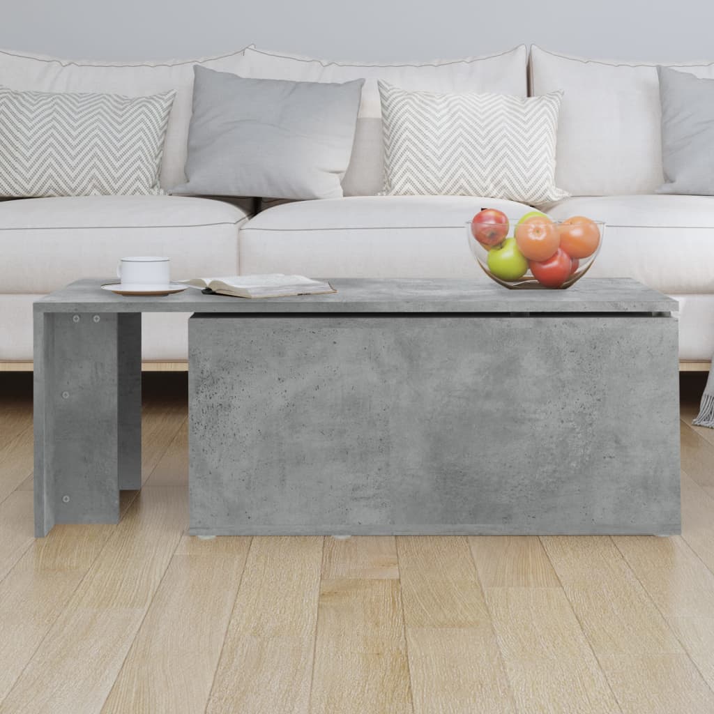 vidaXL Salontafel 150x50x35 cm bewerkt hout artisanaal eikenkleur - Aashly