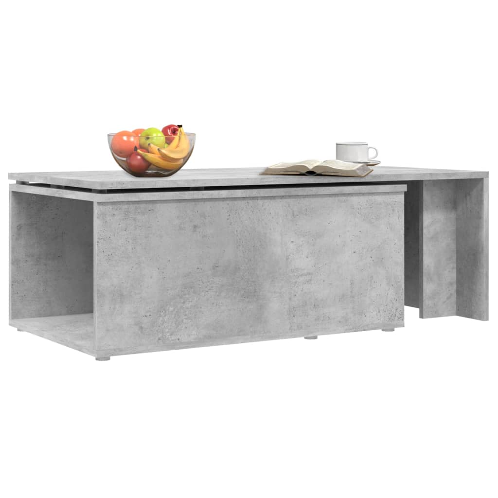 vidaXL Salontafel 150x50x35 cm bewerkt hout artisanaal eikenkleur - Aashly