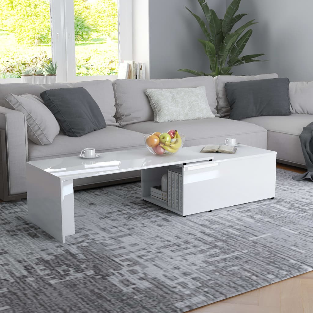 vidaXL Salontafel 150x50x35 cm bewerkt hout artisanaal eikenkleur - Aashly