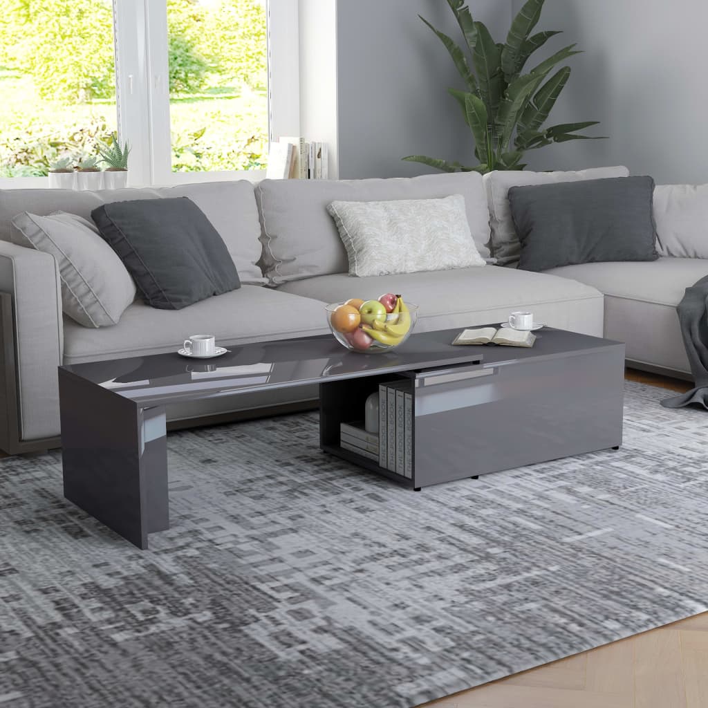 vidaXL Salontafel 150x50x35 cm bewerkt hout artisanaal eikenkleur - Aashly