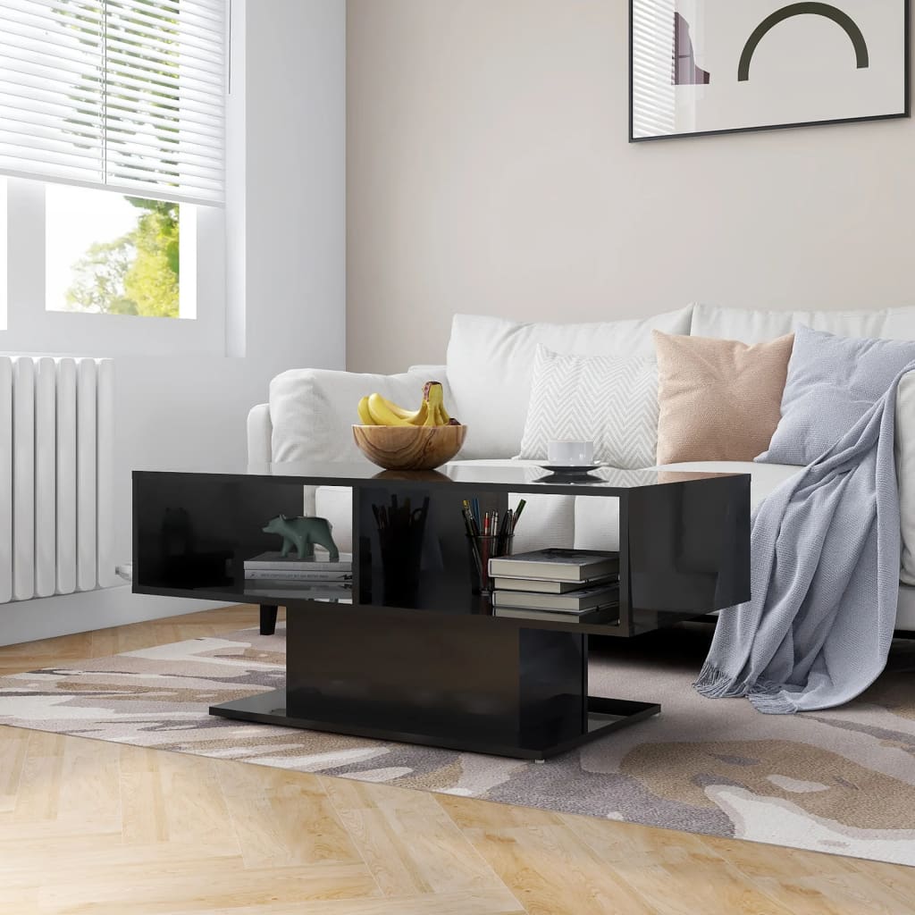 vidaXL Salontafel 103,5x50x44,5 cm bewerkt hout sonoma eikenkleurig