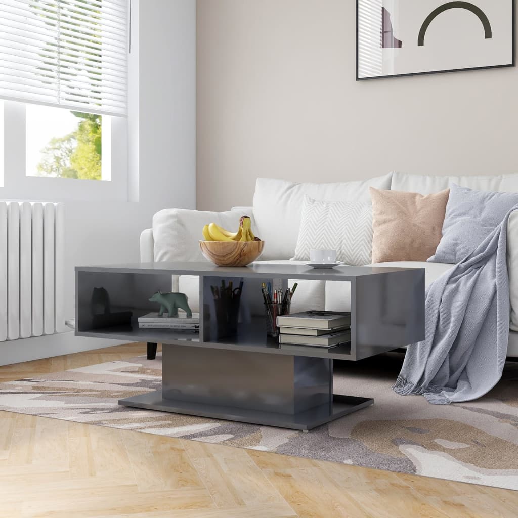 vidaXL Salontafel 103,5x50x44,5 cm bewerkt hout sonoma eikenkleurig