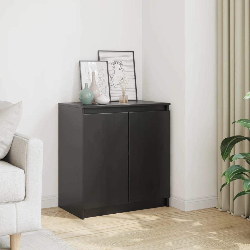 vidaXL Bijzetkast 60x36x65 cm massief grenenhout wit - Aashly