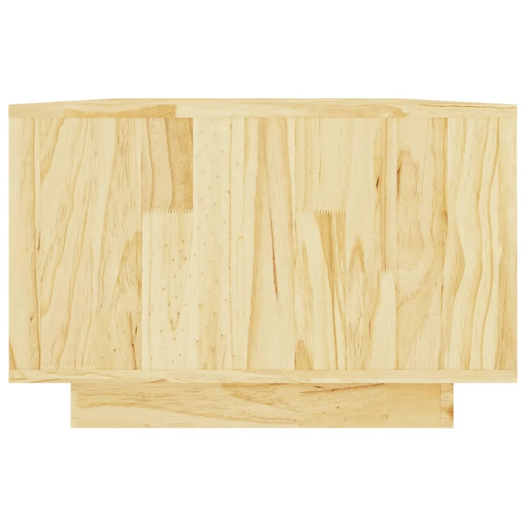 vidaXL Salontafel 110x50x33,5 cm massief grenenhout - Aashly