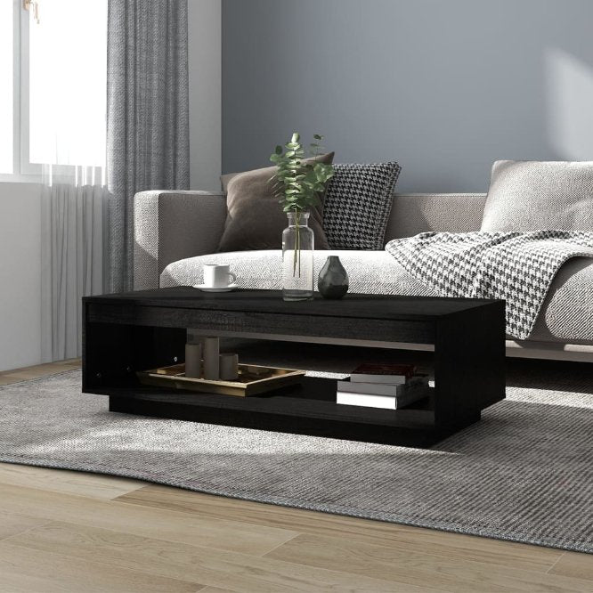 vidaXL Salontafel 110x50x33,5 cm massief grenenhout - Aashly