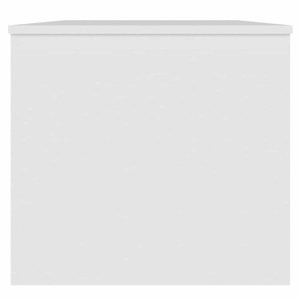 vidaXL Salontafel 102x50,5x46,5 cm bewerkt hout wit - Aashly