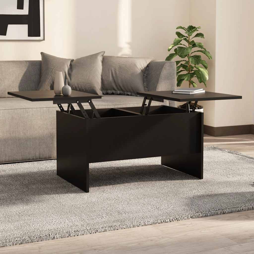 vidaXL Salontafel 102x50,5x46,5 cm bewerkt hout wit - Aashly