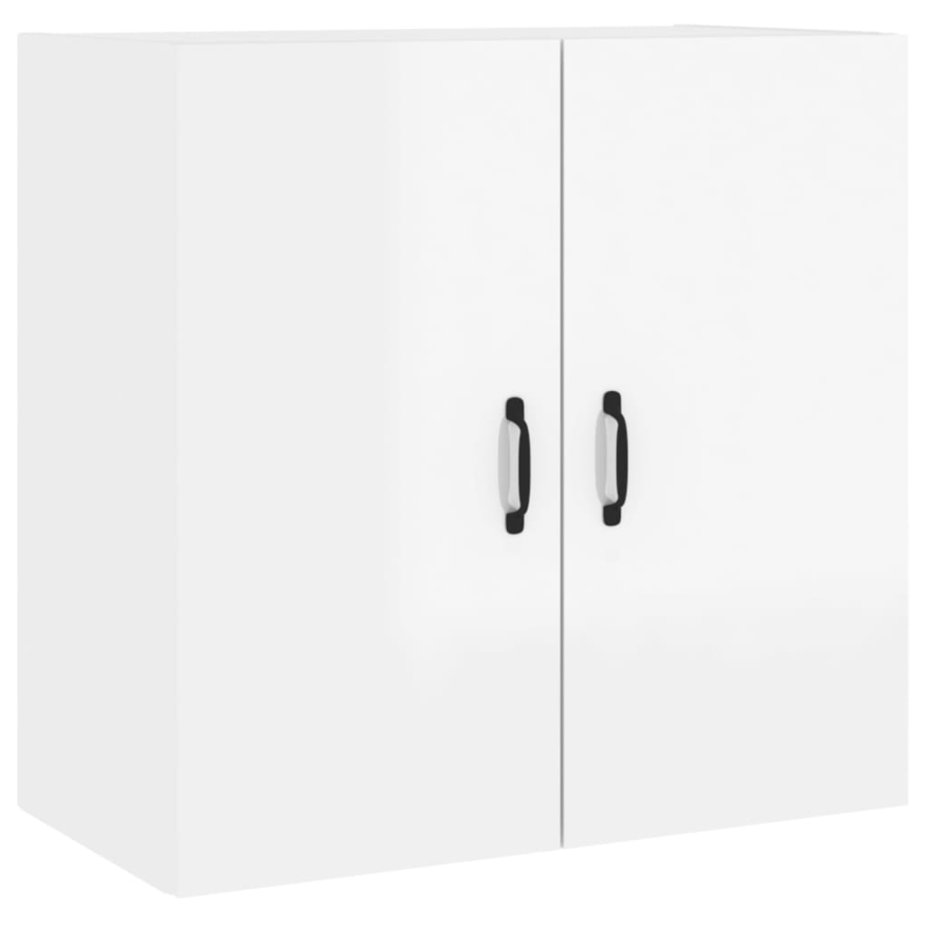 vidaXL Wandkast 60x31x60 cm bewerkt hout betongrijs - Aashly