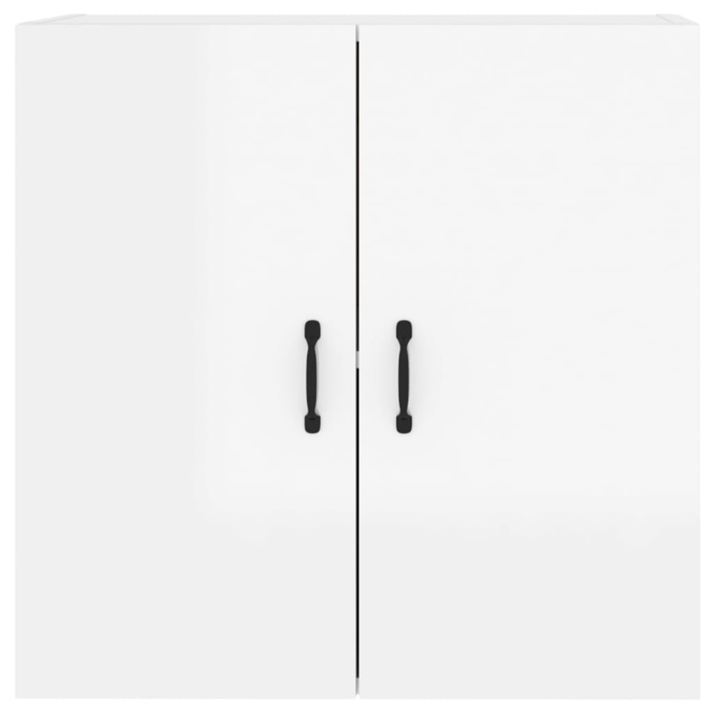 vidaXL Wandkast 60x31x60 cm bewerkt hout betongrijs - Aashly