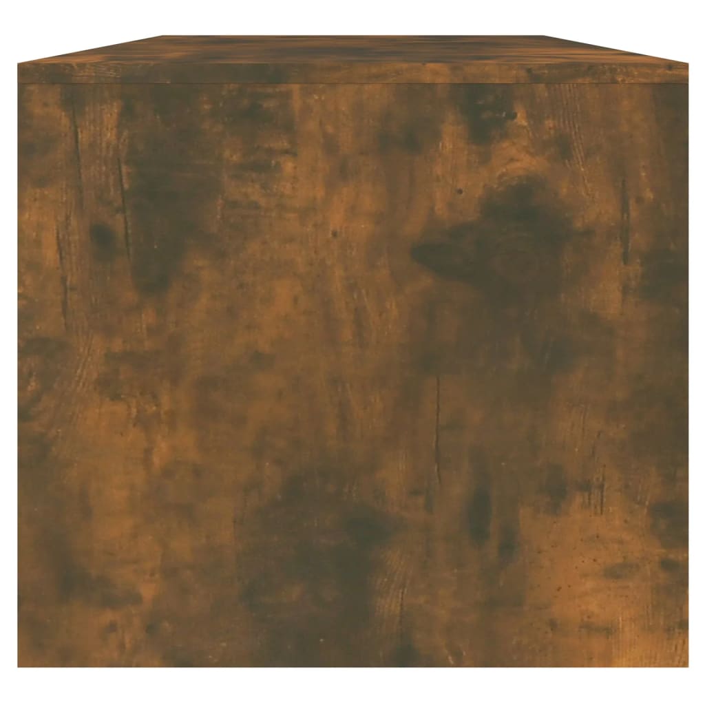 vidaXL Salontafel 102x50x45 cm bewerkt hout gerookt eikenkleurig
